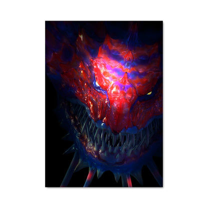 Poster Tête de Monstre