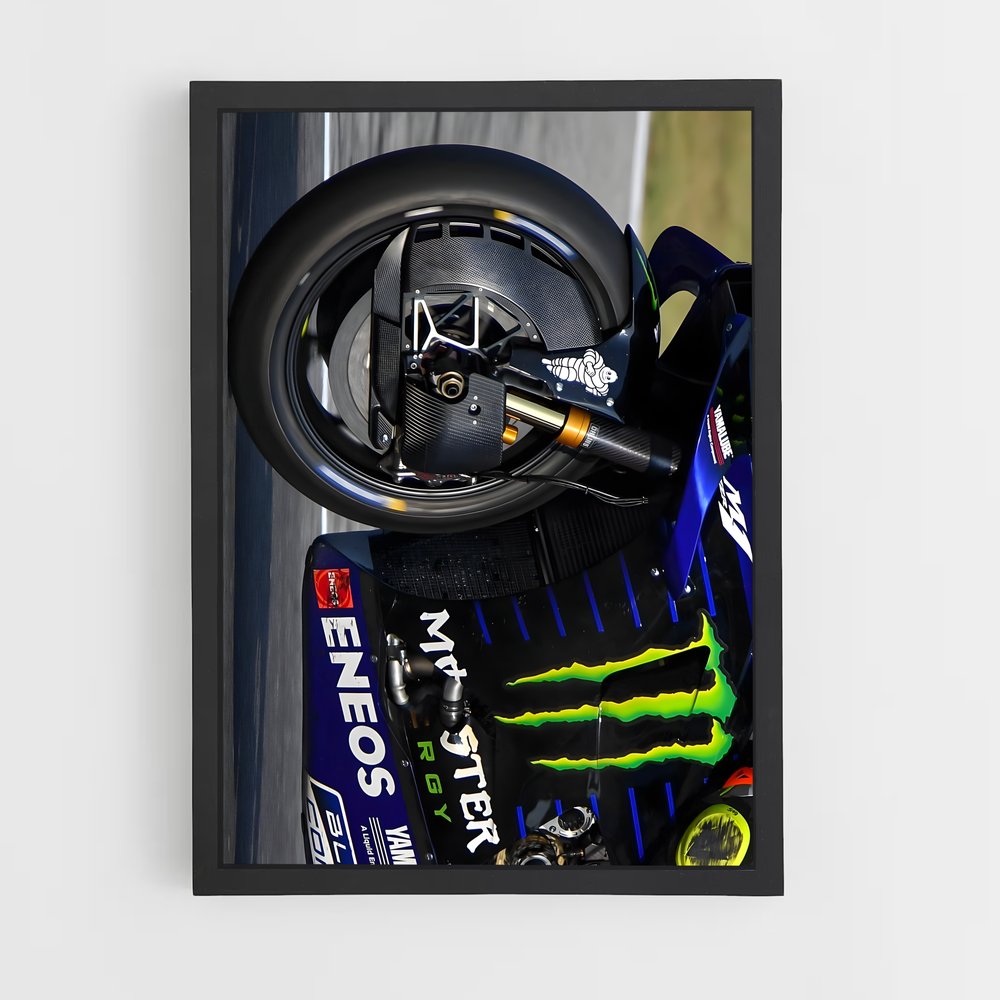 ap-monster energy yamaha-4 cadre Noir