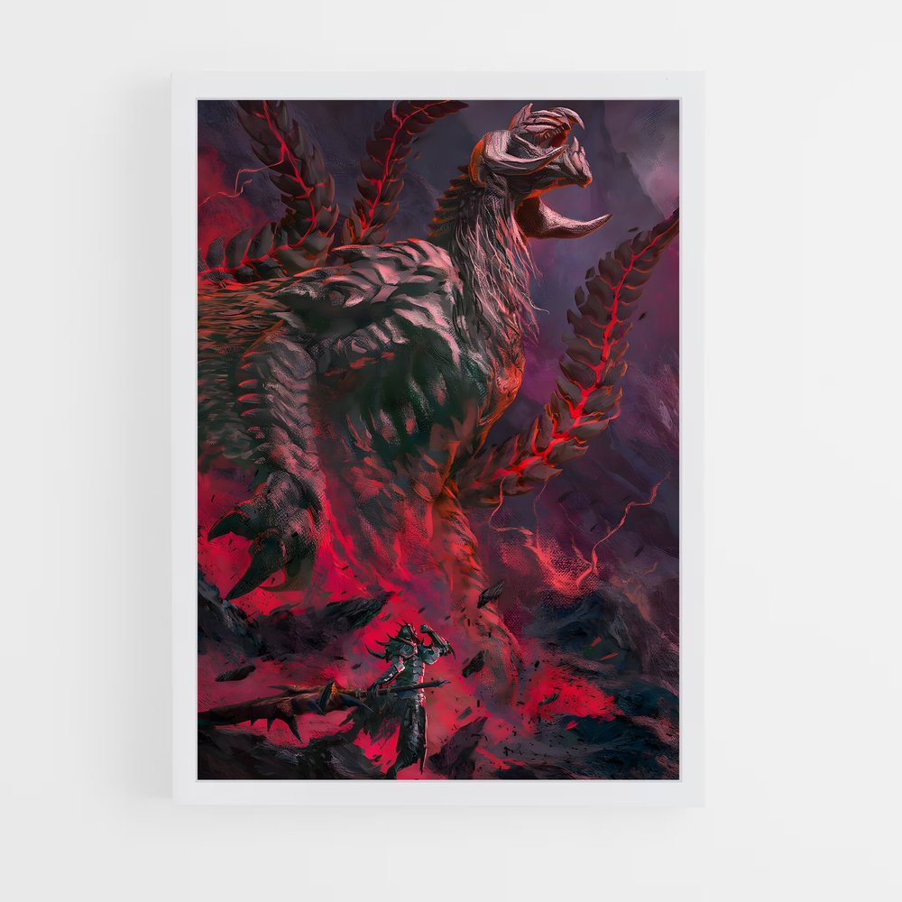 ap-monster hunter-1 cadre Blanc