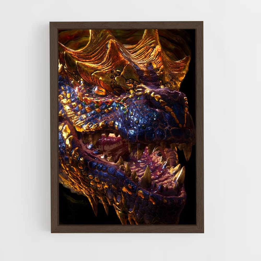 ap-monster hunter-3 cadre Bois foncé