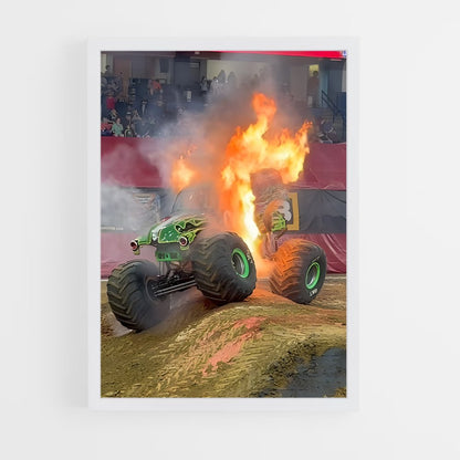 ap-monster trucks-1 cadre Blanc