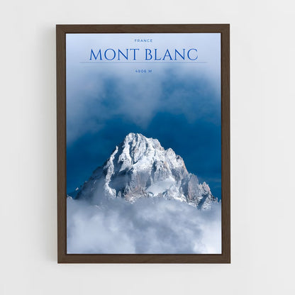 ap-mont blanc-3 cadre Bois foncé