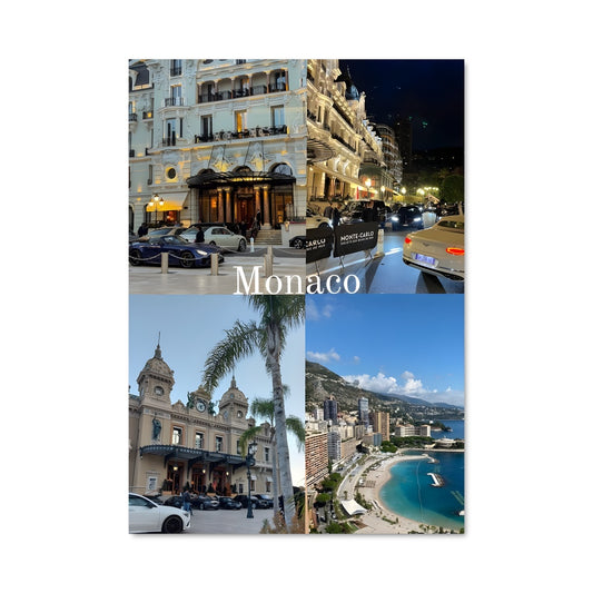 Poster Luxe Monégasque