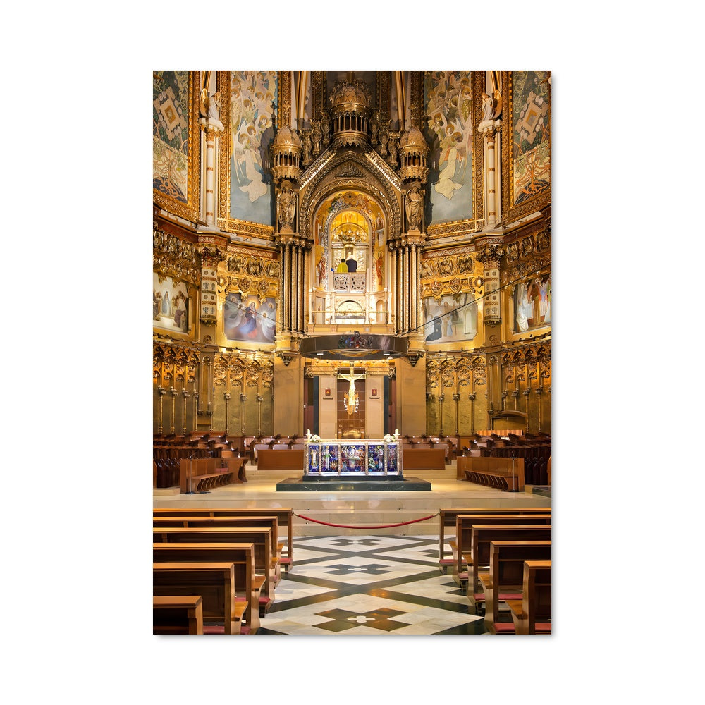 Poster Sanctuaire de Montserrat