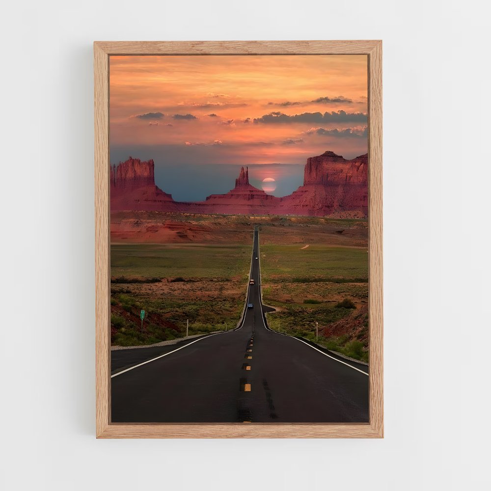 ap-monument valley-1 cadre Bois clair