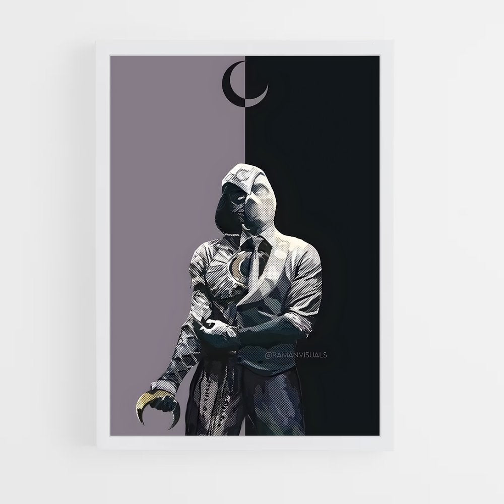 ap-moon knight-7 cadre Blanc