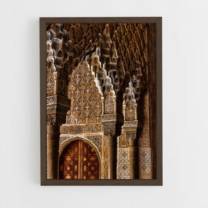 ap-moorish architecture-1 cadre Bois foncé