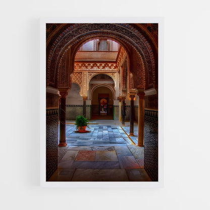 ap-moorish architecture-4 cadre Blanc
