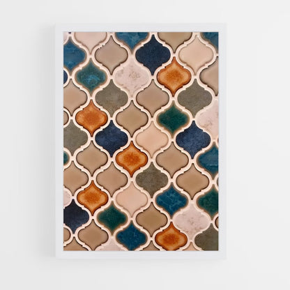 ap-moorish patterns-3 cadre Blanc