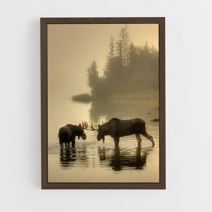ap-moose-2 cadre Bois foncé