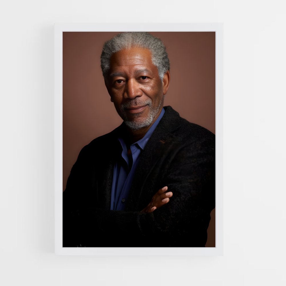ap-morgan freeman-1 cadre Blanc