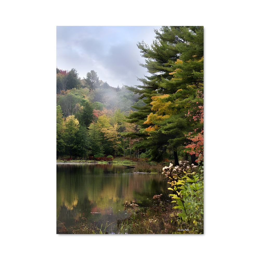 Poster Brume d'Automne