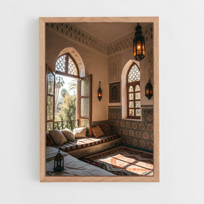 ap-moroccan-19 cadre Bois clair