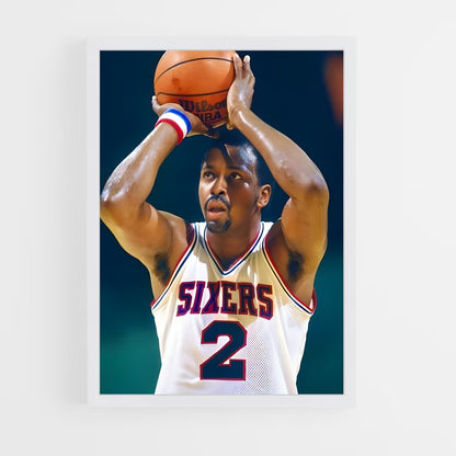 ap-moses malone-2 cadre Blanc