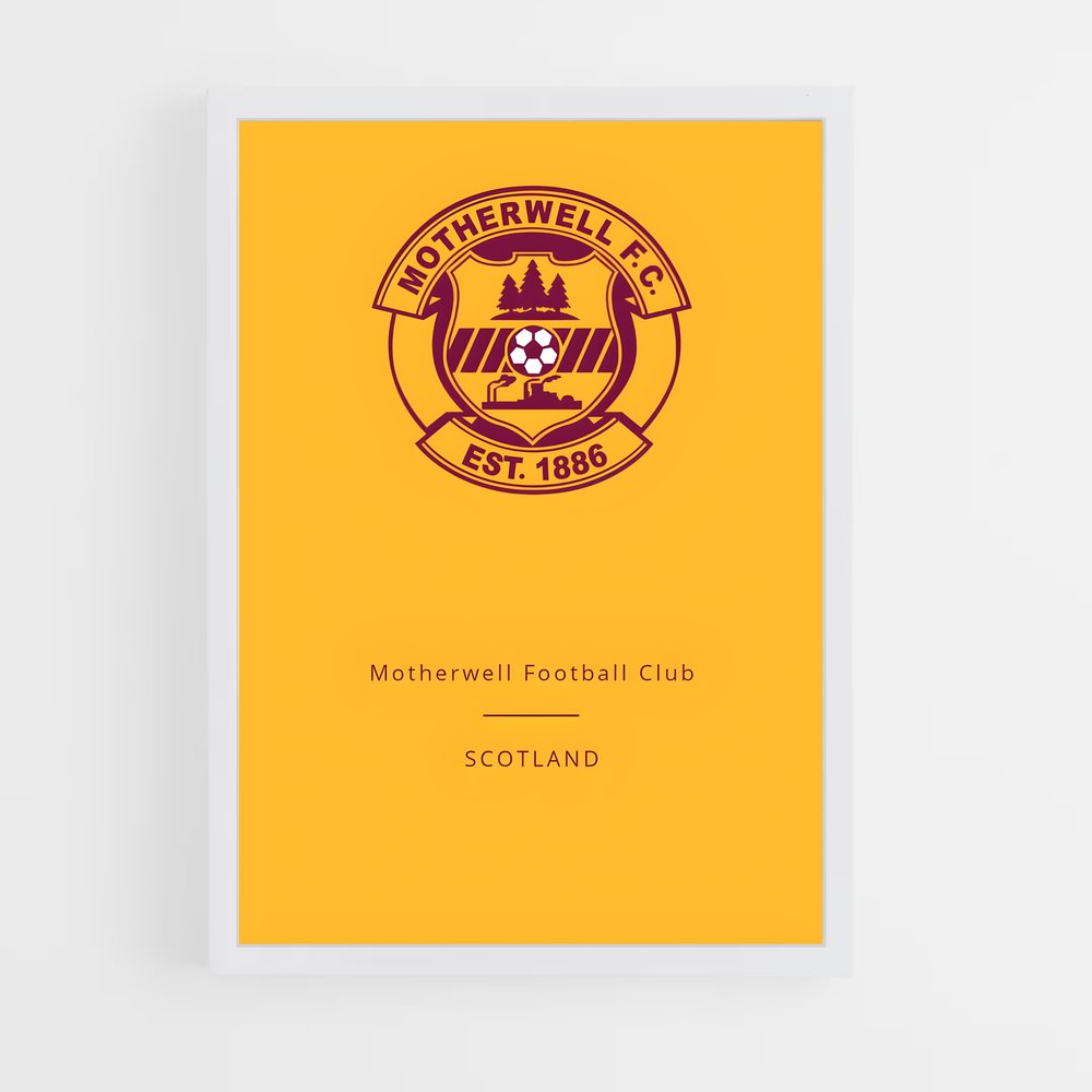 ap-motherwell fc-2 cadre Blanc