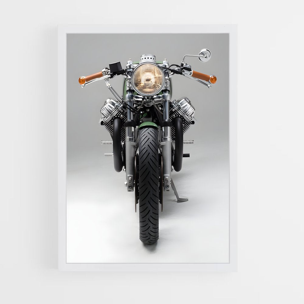 ap-moto guzzi-2 cadre Blanc