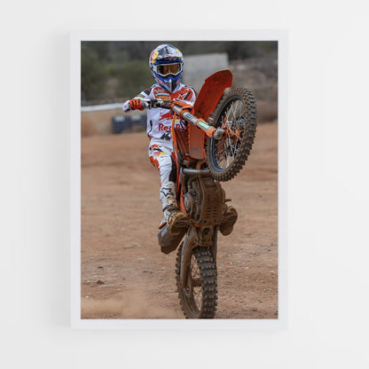 ap-motocross-9 cadre Blanc