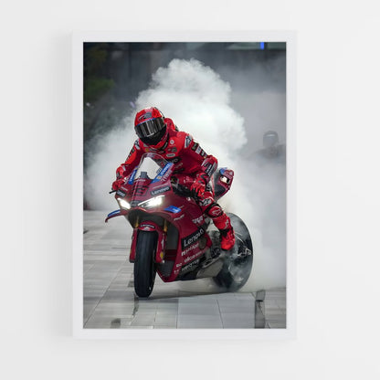 ap-motogp-8 cadre Blanc