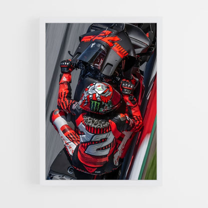 ap-motogp world championship-3 cadre Blanc