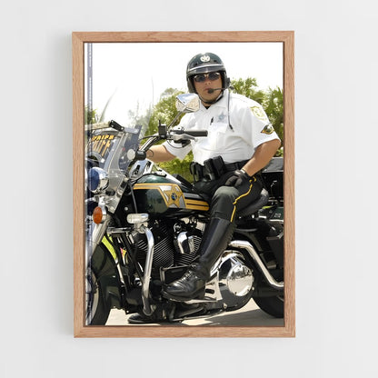 ap-motorcycle cop-6 cadre Bois clair