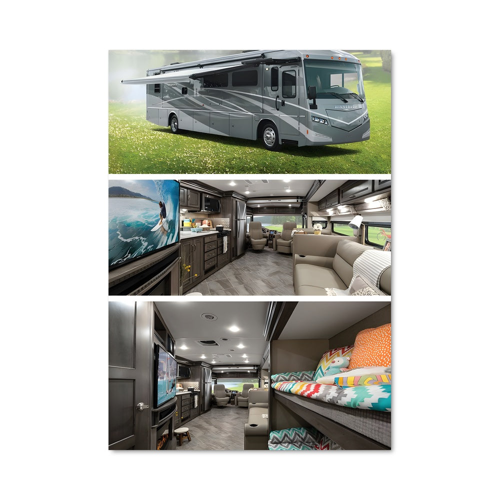 Poster Rêves en Camping