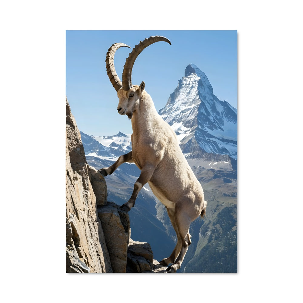 Poster Chèvre des Montagnes