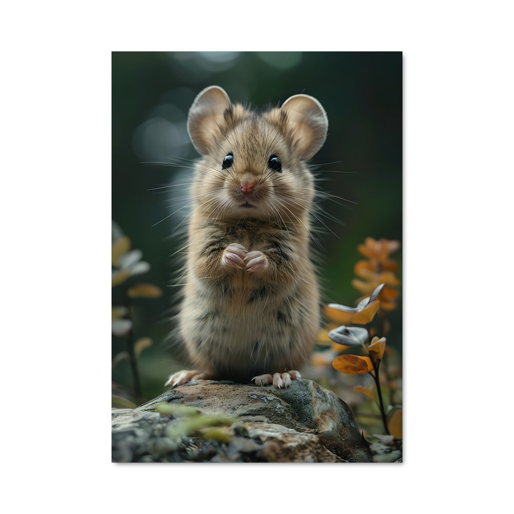 Poster Petite Souris Aventurière