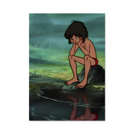 Poster Mowgli au Bord de l'Eau