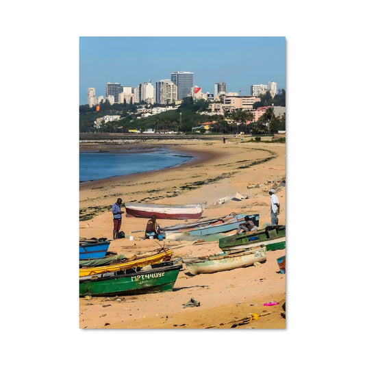 Poster Bateaux de Pêche