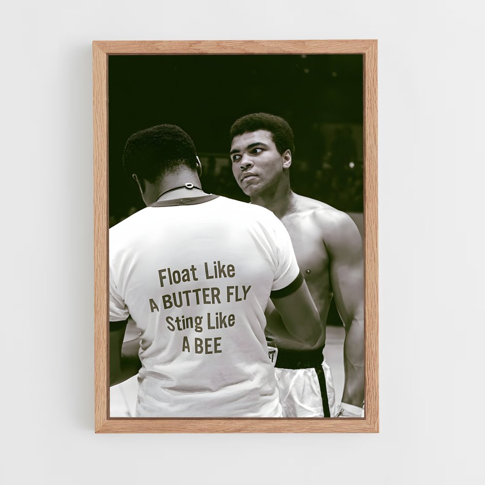 ap-muhammad ali-2 cadre Bois clair
