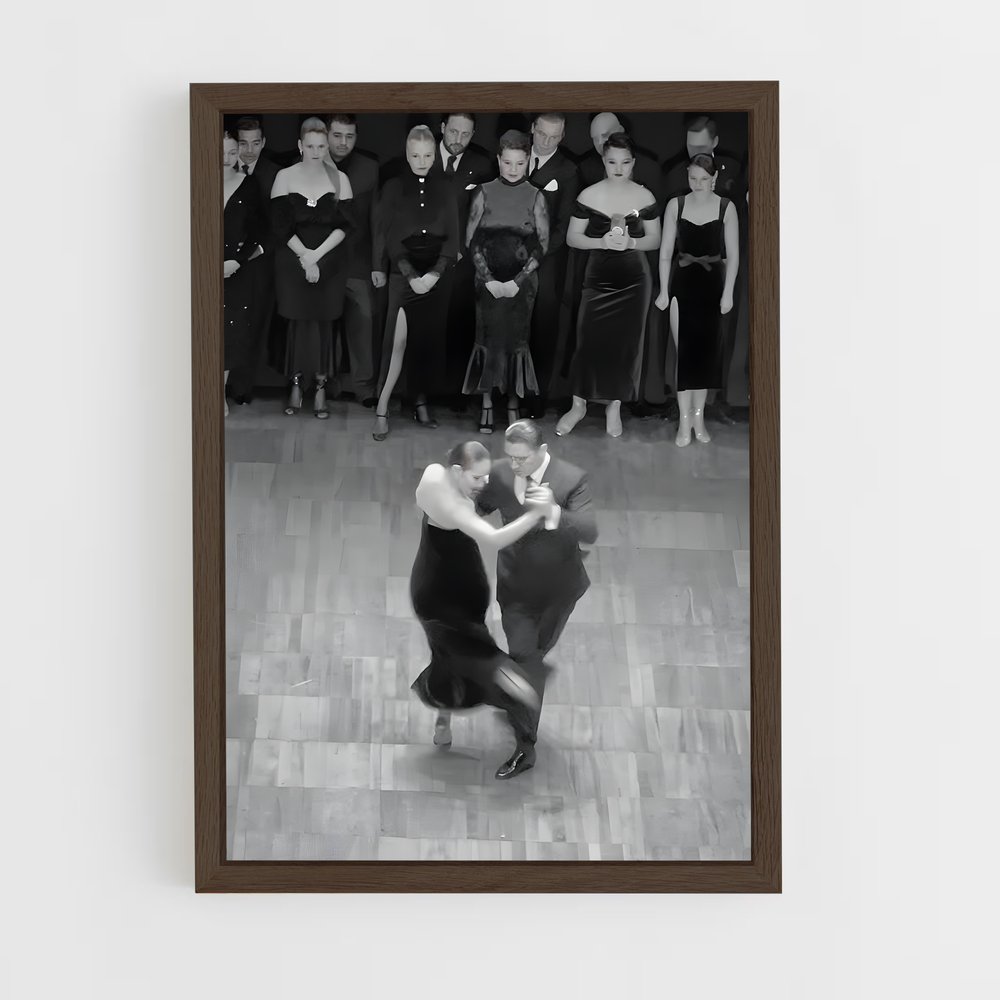 ap-mundial de tango-1 cadre Bois foncé