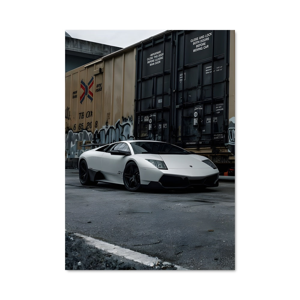 Poster Train & Murcielago