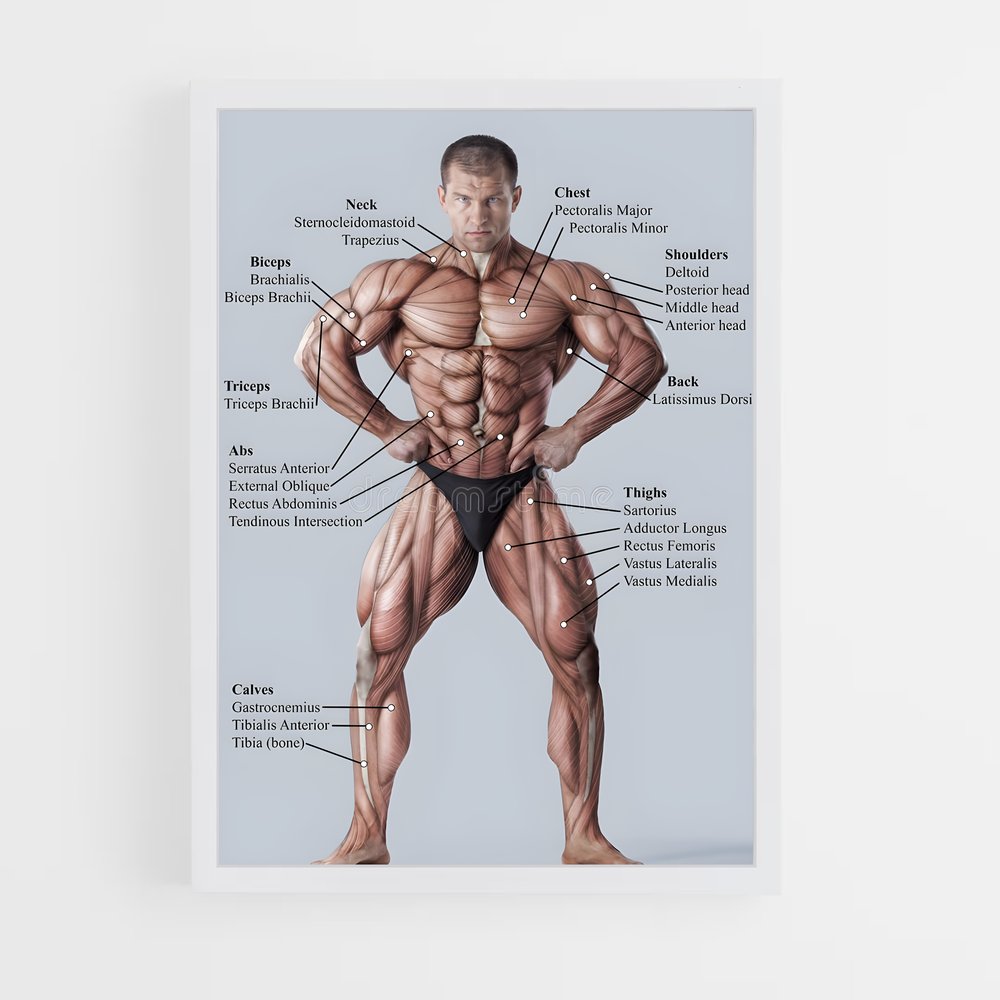 ap-muscle-3 cadre Blanc