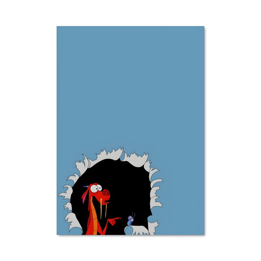 Poster Mushu et l'Oiseau Magique