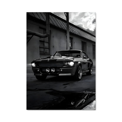 Poster Eleanor Noir et Blanc