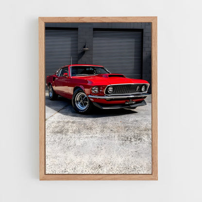 ap-mustang boss 429-1 cadre Bois clair