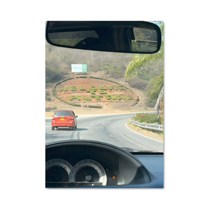 Poster Route Vers L'Horizon