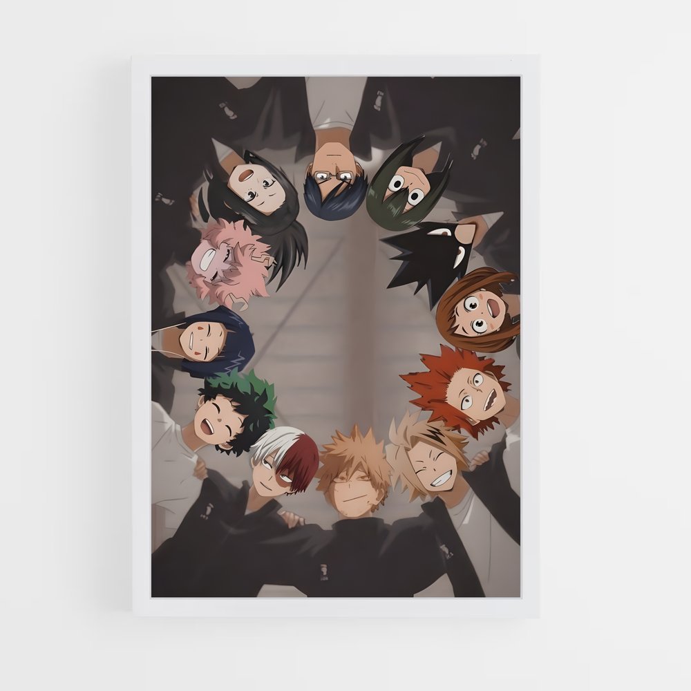 ap-my hero academia-10 cadre Blanc