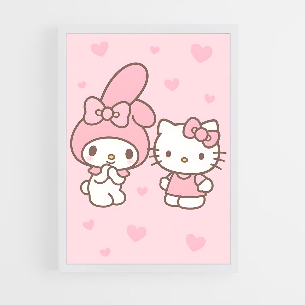 ap-my melody-1 cadre Blanc
