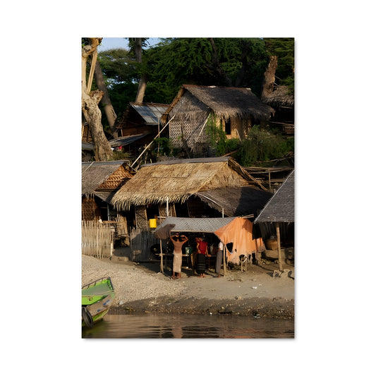 Poster Sérénité Birmane