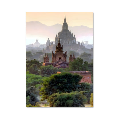 Poster Bagan au Crépuscule