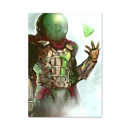 Poster Mysterious Suit