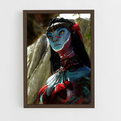 ap-na'vi-1 cadre Bois foncé