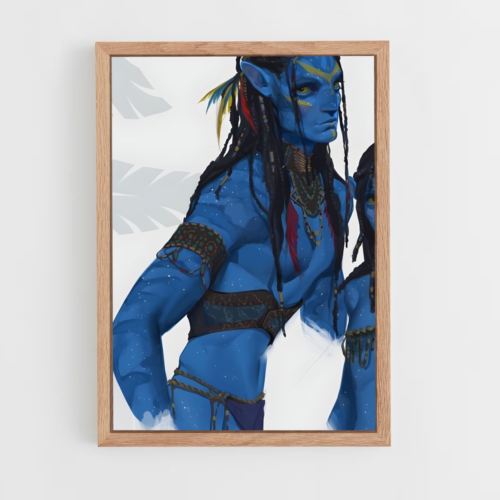 ap-na'vi-8 cadre Bois clair