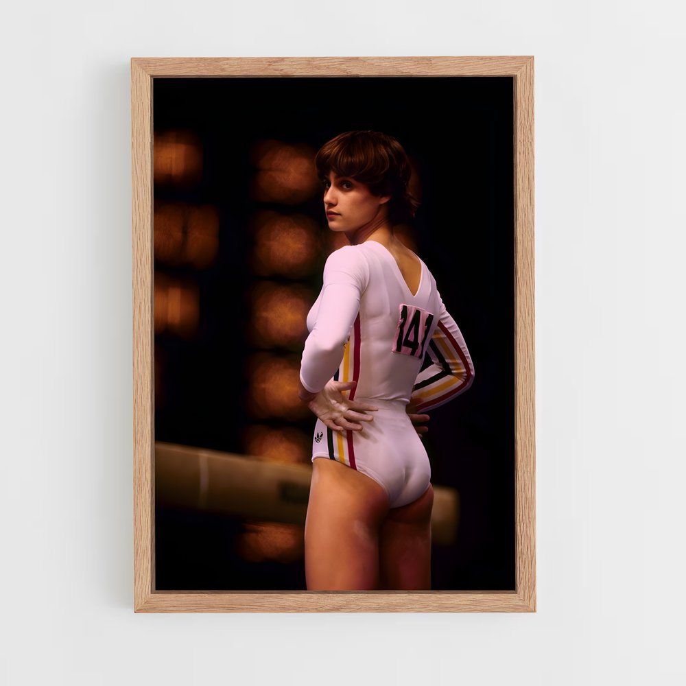 ap-nadia comaneci-4 cadre Bois clair