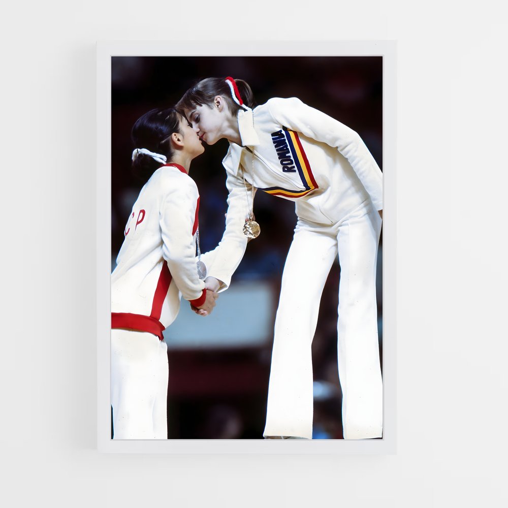 ap-nadia comaneci-5 cadre Blanc