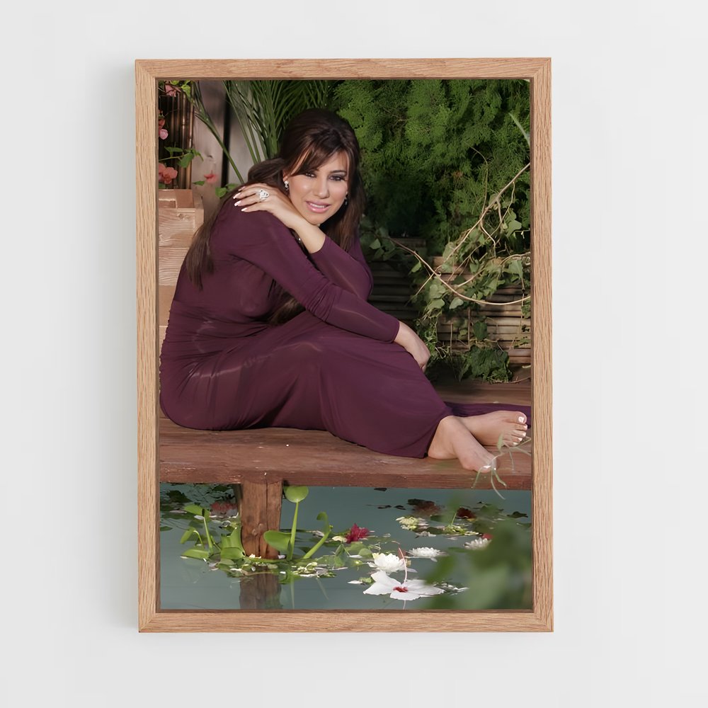 ap-najwa karam-7 cadre Bois clair