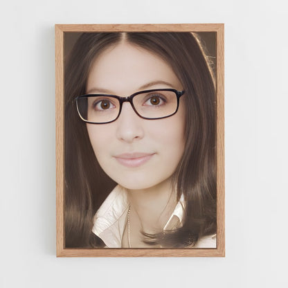 ap-nana mouskouri-1 cadre Bois clair