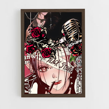 ap-nana osaki-3 cadre Bois foncé