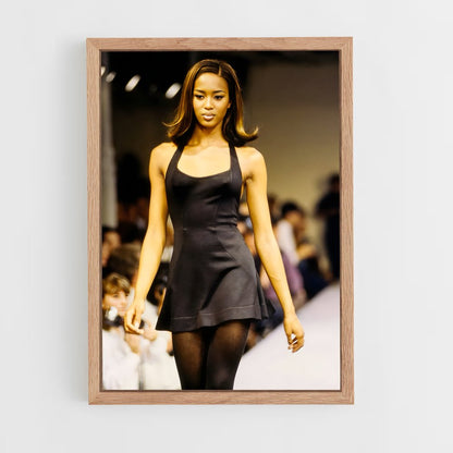 ap-naomi campbell-7 cadre Bois clair